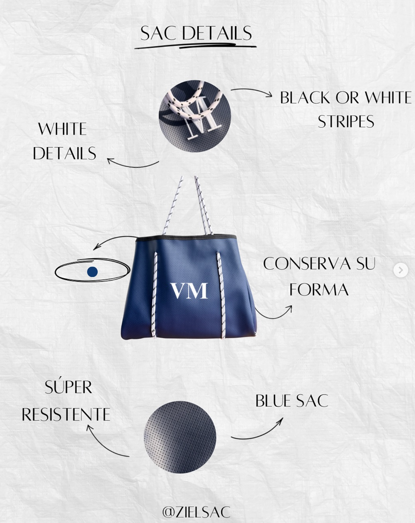 Everyday Sac- Azul Navy